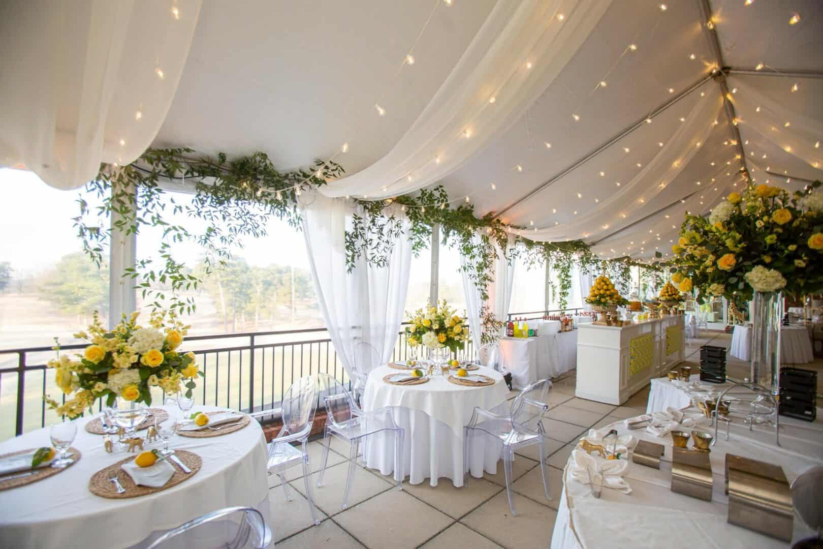 White Wonderland Mahaffey Event & Tent Rentals Gallery